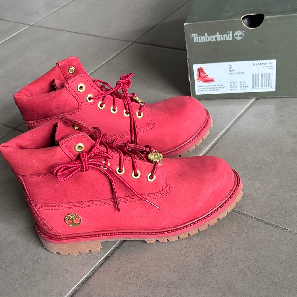 Timberland Bold Red Boots